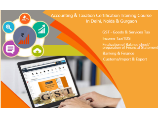 GST Certification Course in Delhi, 110068, SLA Accounting Institute,