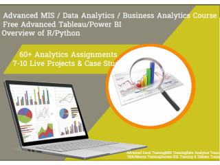 Professional MIS Training Course in Delhi, 100% Job Guarantee, Limited Period Offer "Free MS Power BI Certification,"
