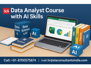 Best Data Analyst Courses & Certification in New Delhi, with MNC Job Support, Pivot Job with AI Skills in 2026, by SLA Consultants India,