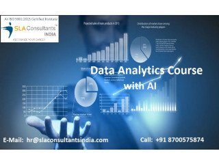 Delhi Based Data Analyst Course: with Agentic AI Skills in 2026, by SLA Consultants India,